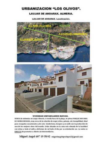 Casa adosada en Venta en Laujar de Andarax