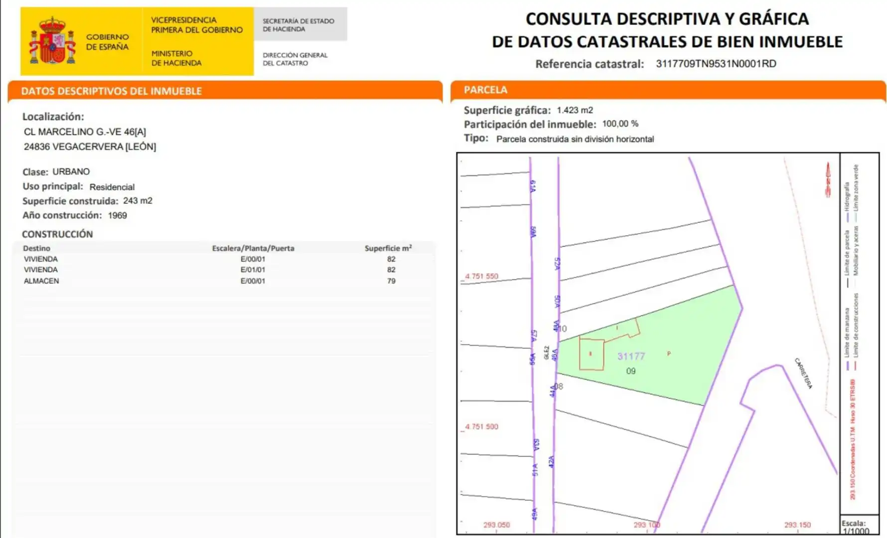 Casa o chalet en venta en Calle Marcelino Gonzalez, 50, Vegacervera Casa o chalet en venta en Vegacervera