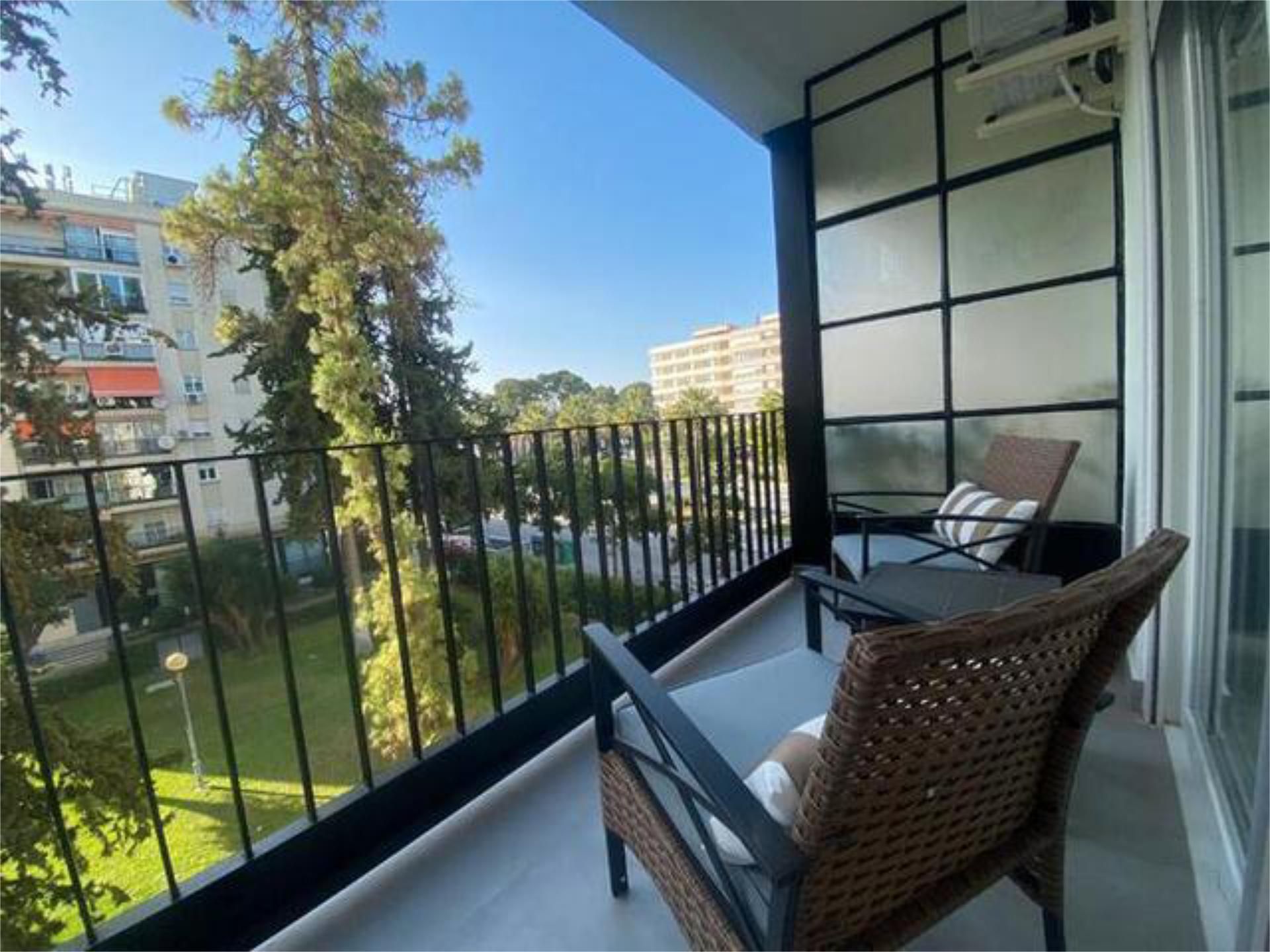 Terrassa de Pis de lloguer en Jerez de la Frontera amb Calefacció, Jardí privat i Terrassa