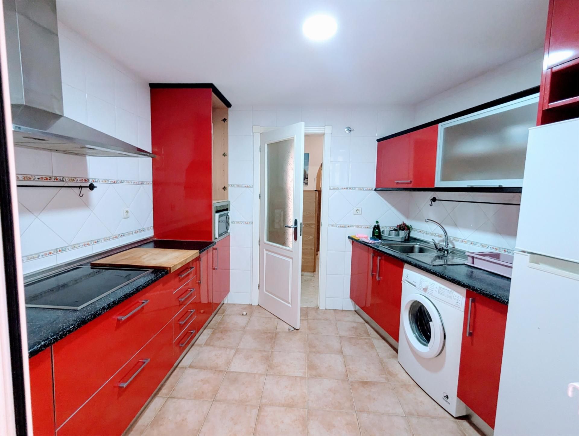 Kitchen of Flat to rent in Torrenueva Costa  with Terrace, Swimming Pool and Furnished