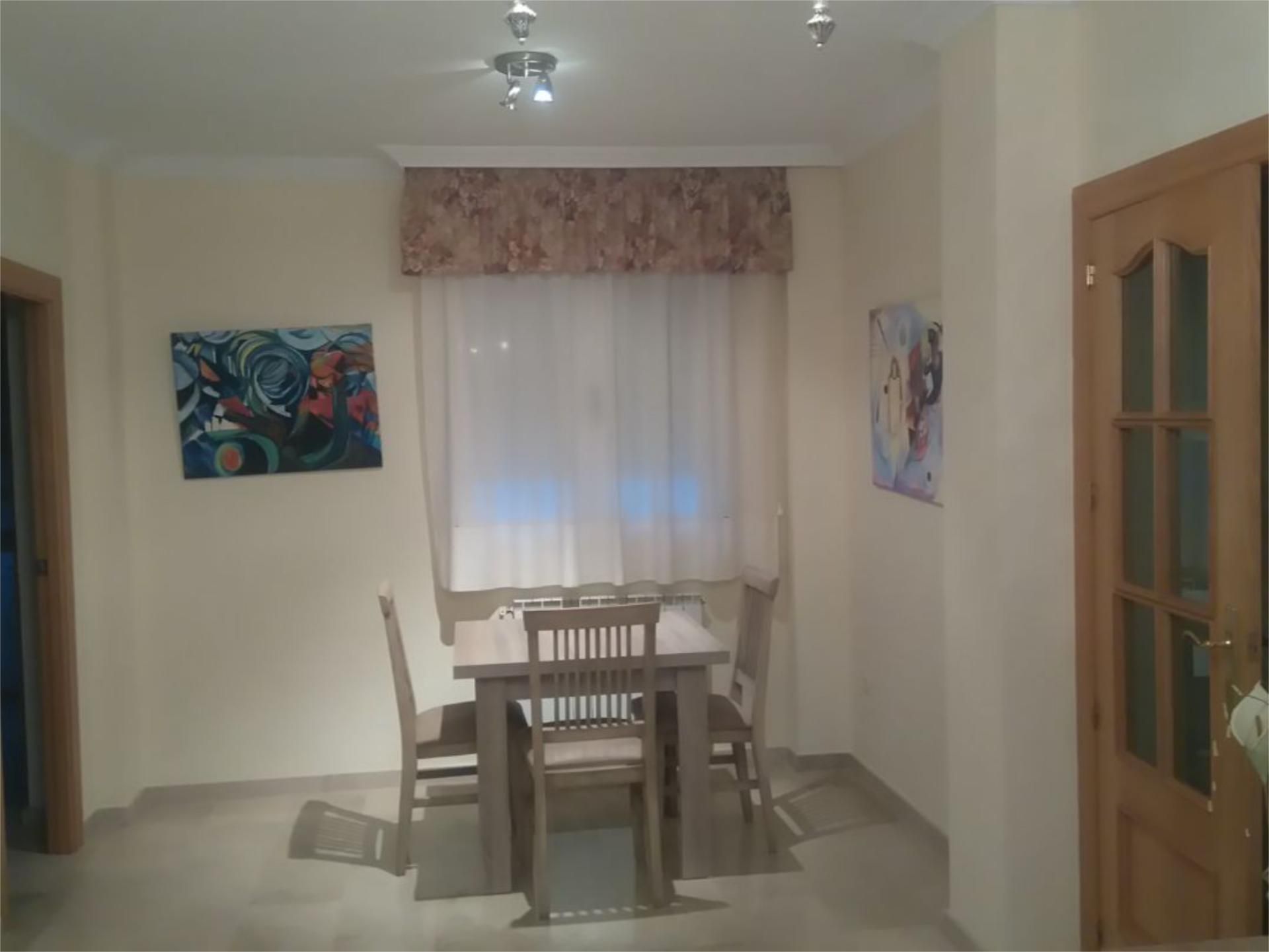 Dining room of Flat to rent in  Albacete Capital  with Heating, Furnished and Balcony