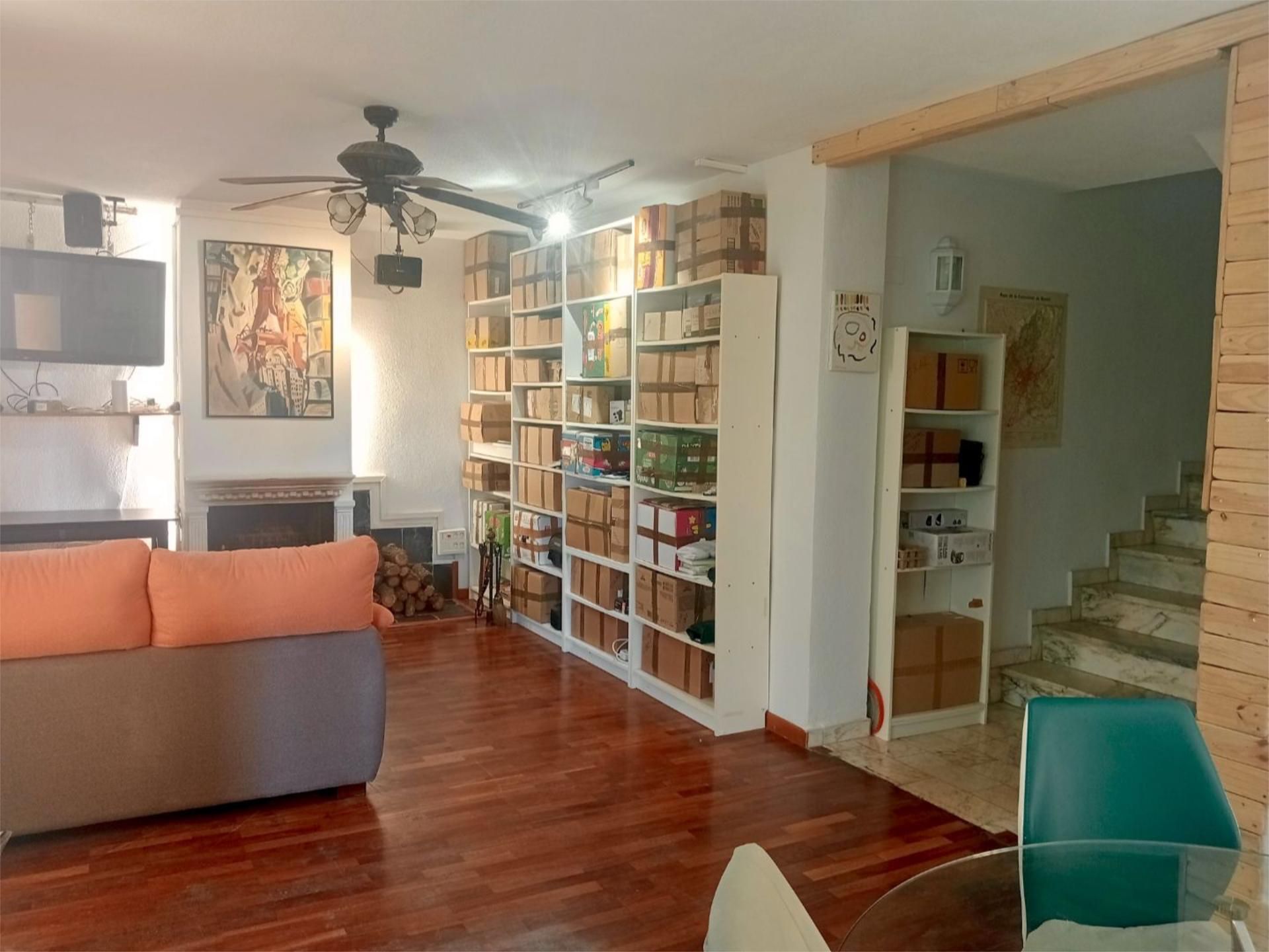 Sala de estar de Casa o chalet en venta en El Molar (Madrid) con Terraza y Piscina