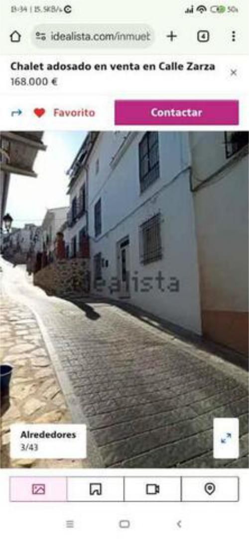 Vista exterior de Casa o xalet en venda en Colmenar amb Terrassa