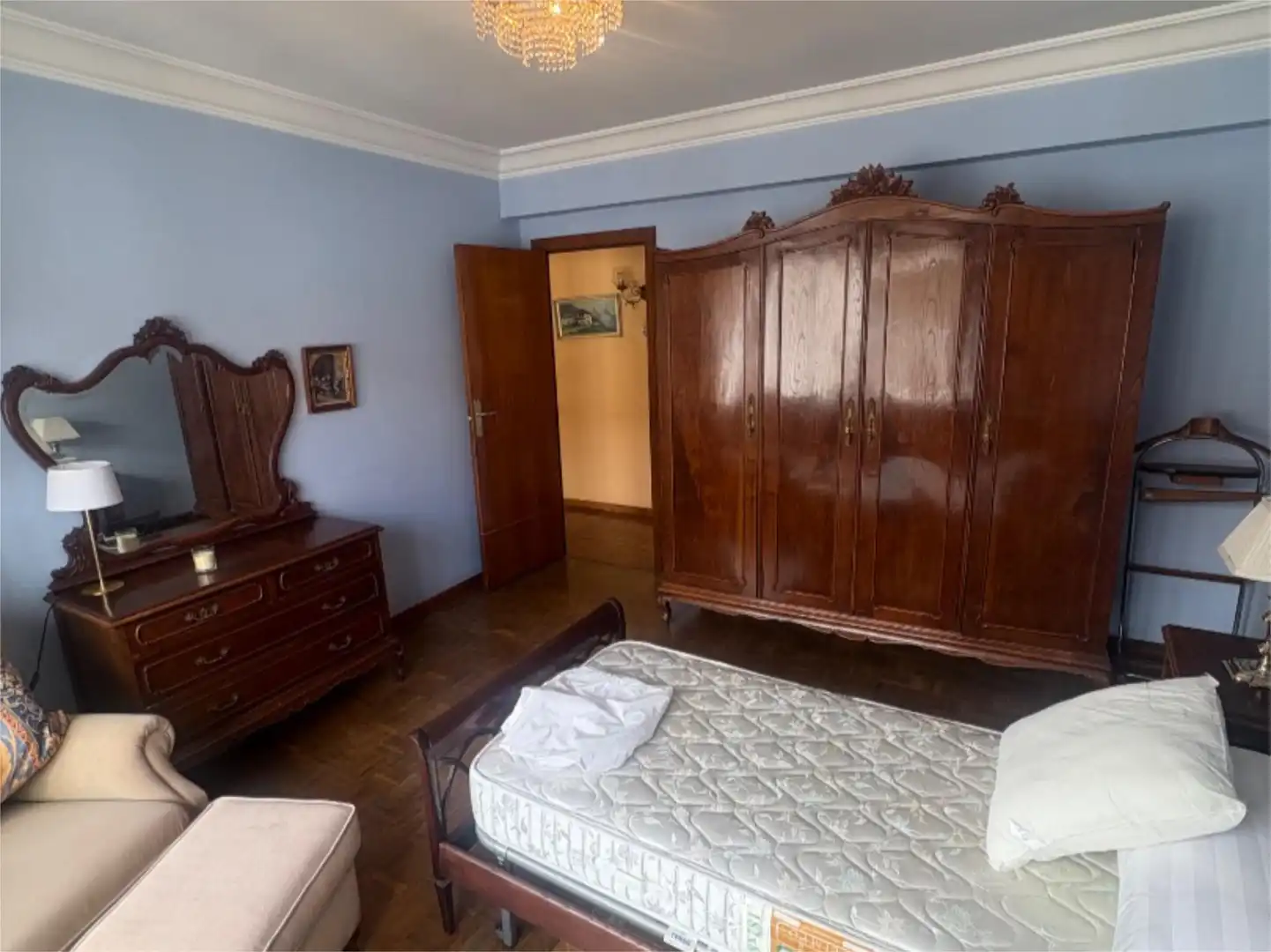 Flat for rent in Rúa de Montero Rios, 46, Ensanche - Sar Bedroom of Flat for rent in Santiago de Compostela with Heating, Parquet flooring and Terrace