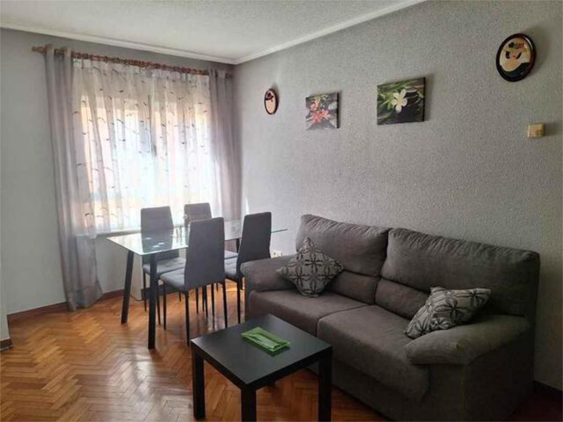 Sala d'estar de Pis de lloguer en Salamanca Capital amb Calefacció i Moblat