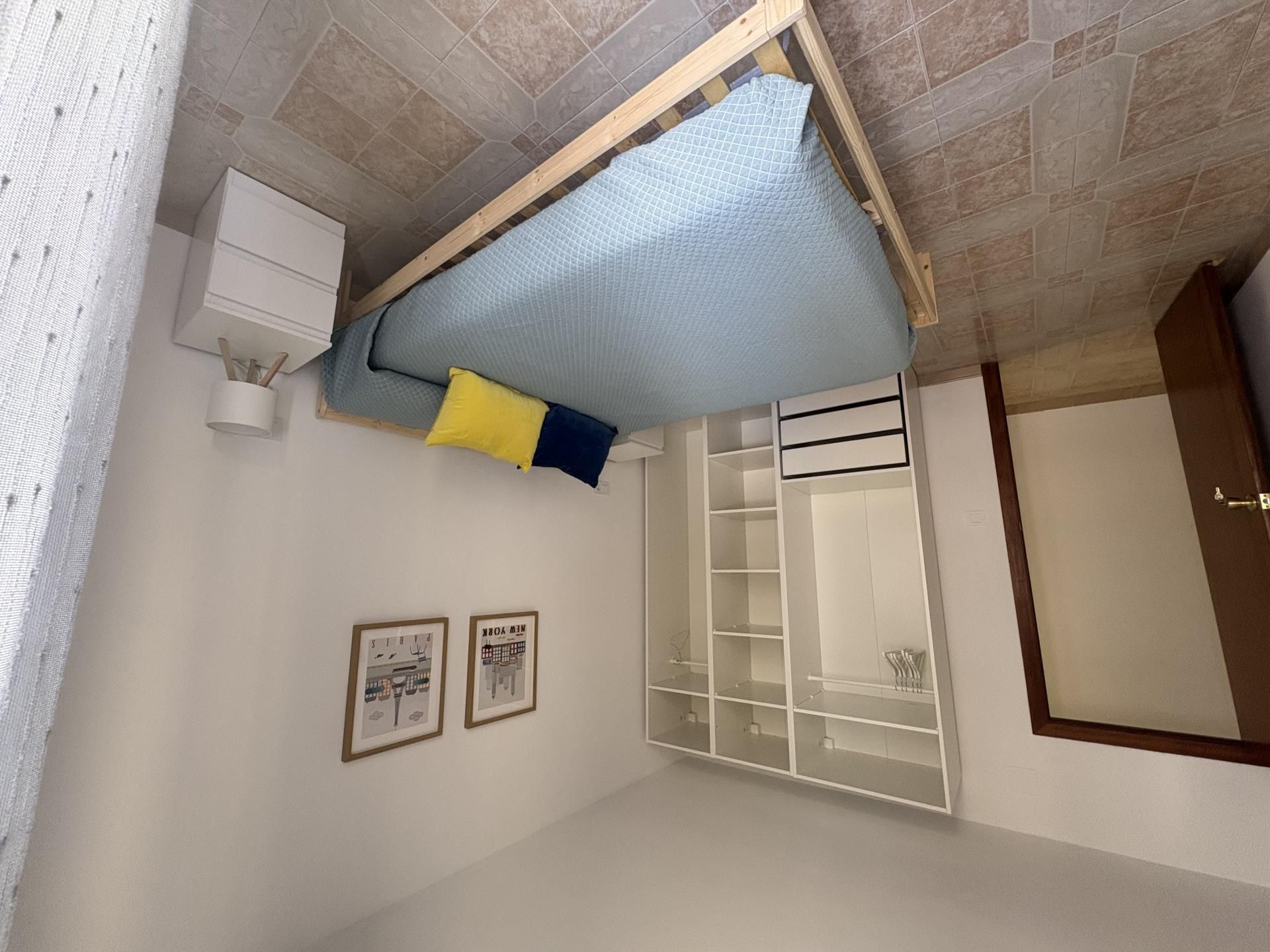 Bedroom of Flat to share in Lucena  with Air Conditioner, Heating and Parquet flooring