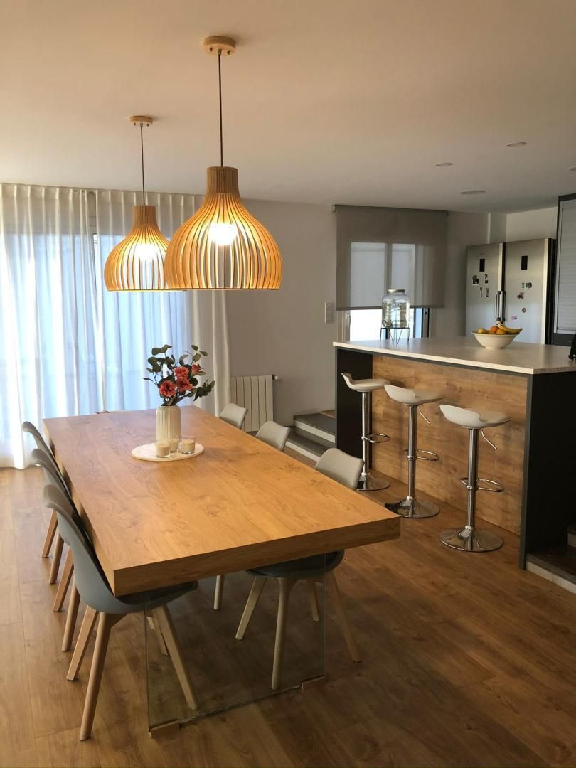 Dining room of Flat to rent in Manacor  with Air Conditioner, Heating and Parquet flooring