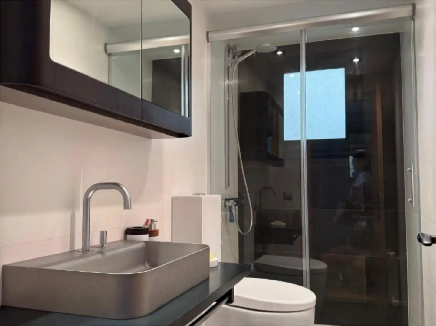 Badezimmer von Wohnung zum Verkauf in Manresa mit Klimaanlage, Terrasse und Balkon
