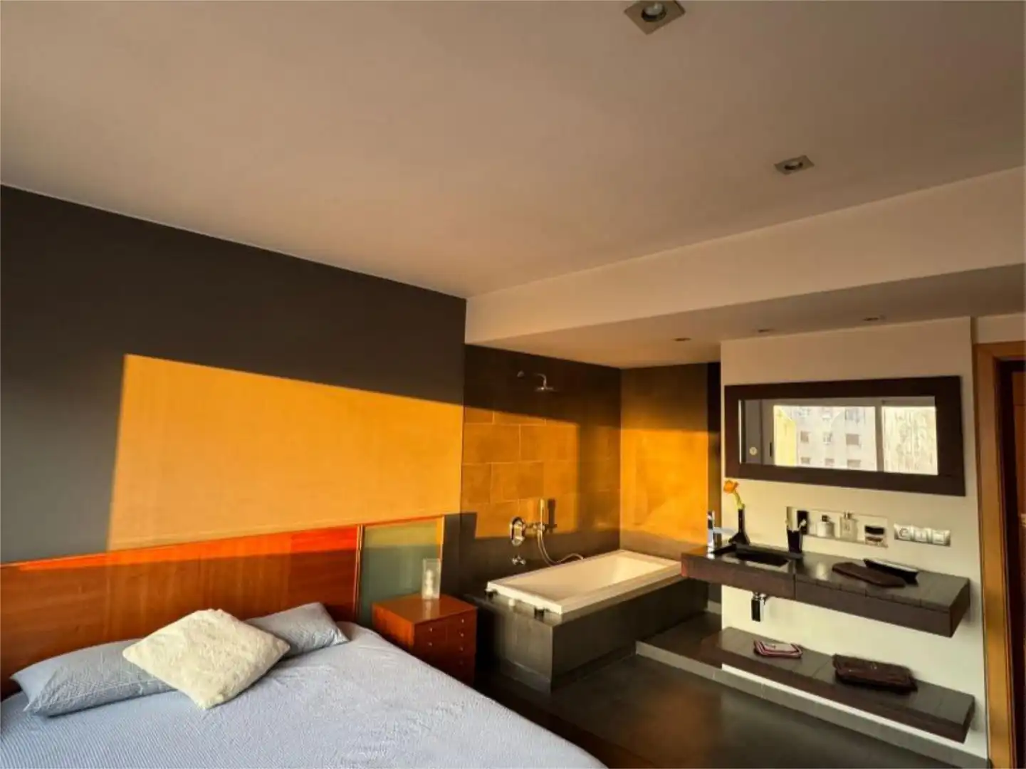 Schlafzimmer von Wohnung zum Verkauf in Manresa mit Klimaanlage, Terrasse und Balkon