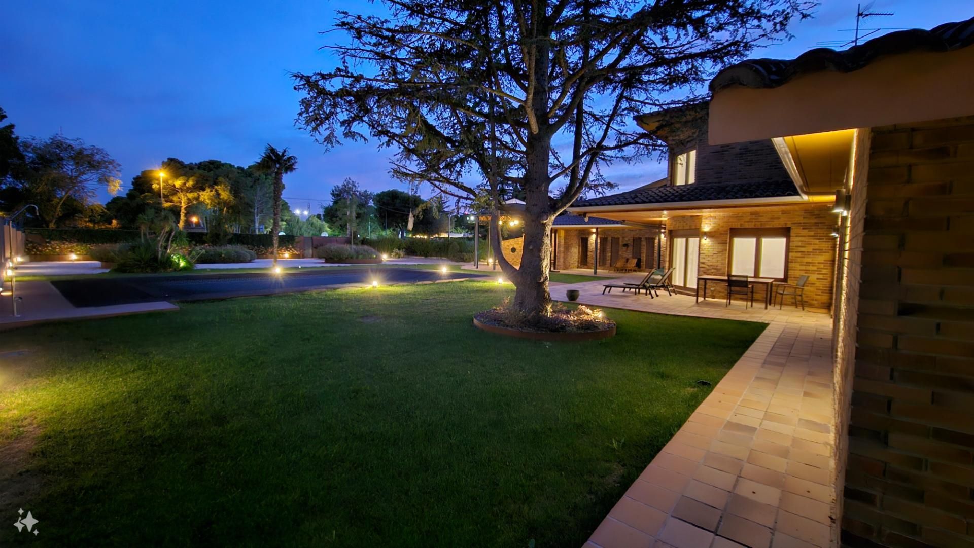 Terrassa de Casa o xalet en venda en La Muela amb Aire condicionat