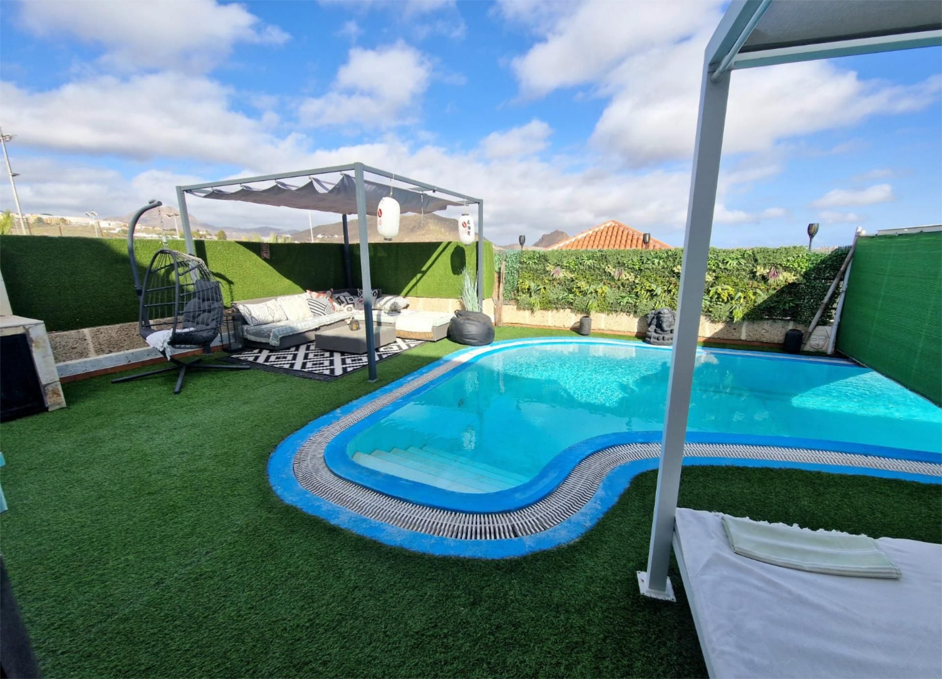 Piscina de Casa o xalet de lloguer en Arona amb Jardí privat, Parquet i Terrassa