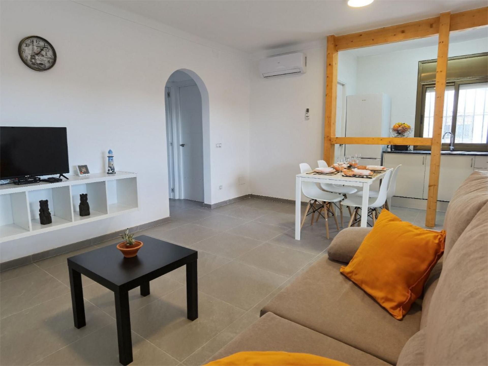 Living room of Flat to rent in Empuriabrava  with Air Conditioner, Heating and Terrace