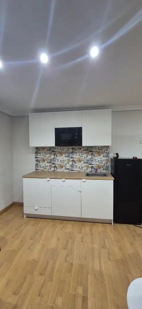 Küche von Wohnung zur Miete in La Fuente de San Esteban  mit Heizung, Parkett und Möbliert