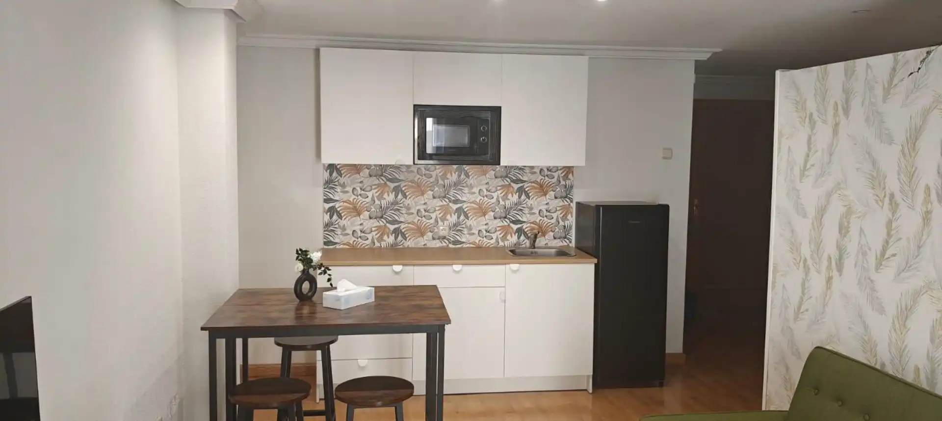 Küche von Wohnung zur Miete in La Fuente de San Esteban  mit Heizung, Parkett und Möbliert