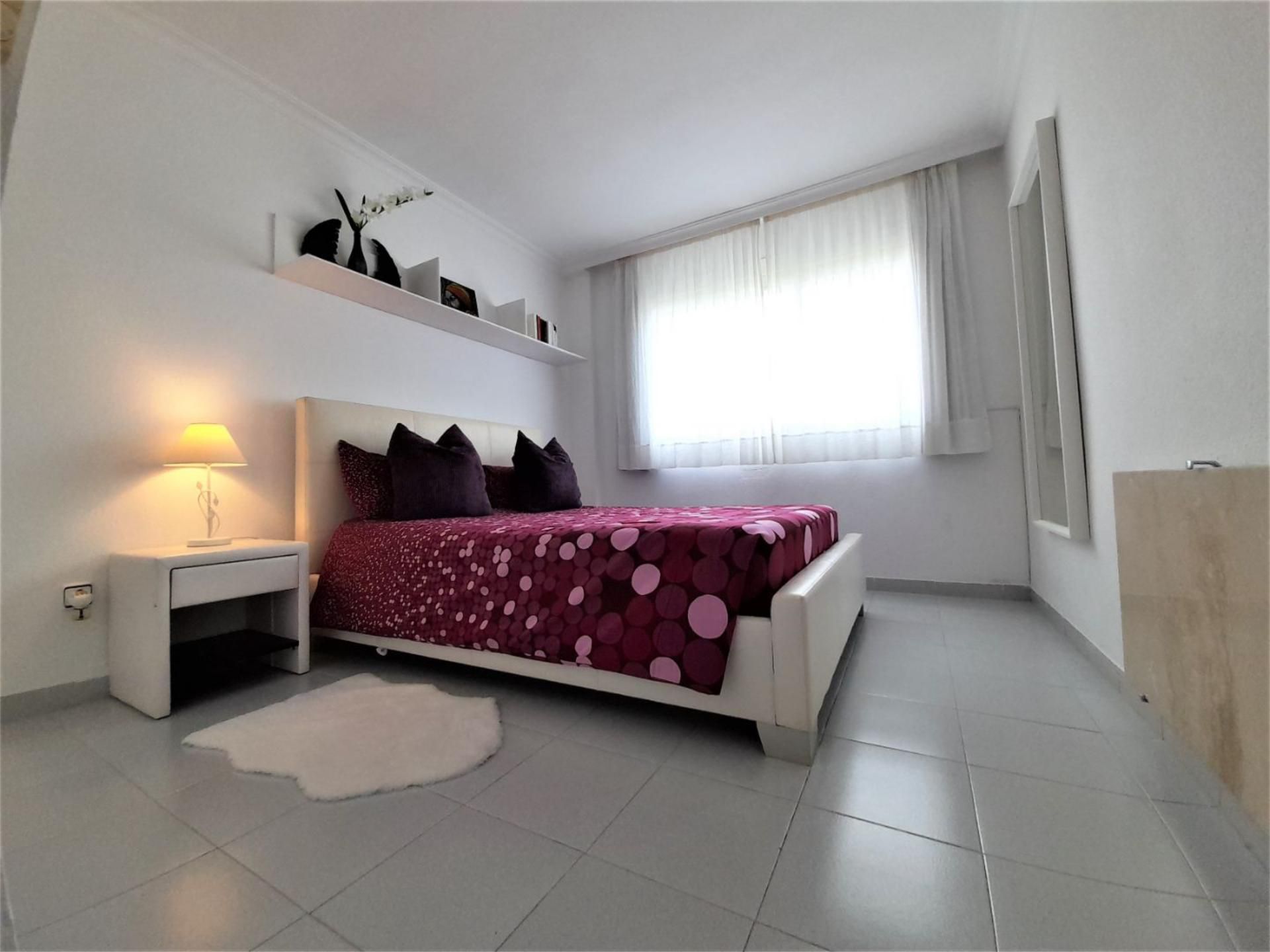 Bedroom of Flat to rent in Eivissa  with Air Conditioner, Terrace and Swimming Pool