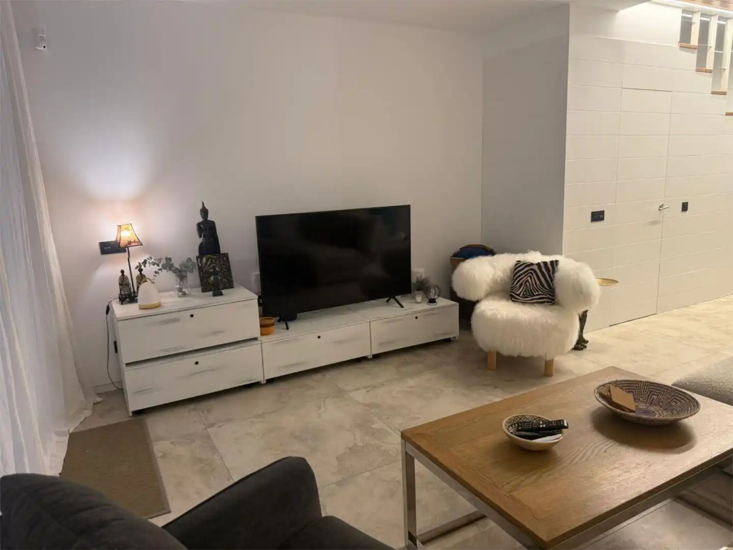 Piso en venta en La Tahona, 1, Zahara Pueblo Sala de estar de Piso en venta en Zahara de los Atunes con Aire acondicionado, Calefacción y Terraza