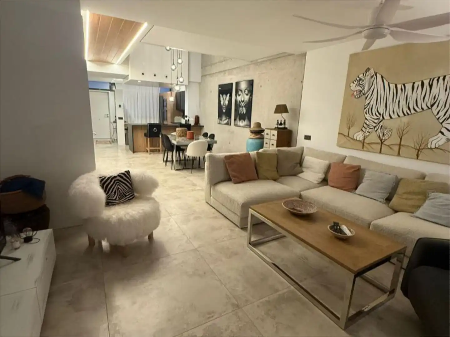 Piso en venta en La Tahona, 1, Zahara Pueblo Sala de estar de Piso en venta en Zahara de los Atunes con Aire acondicionado, Calefacción y Terraza