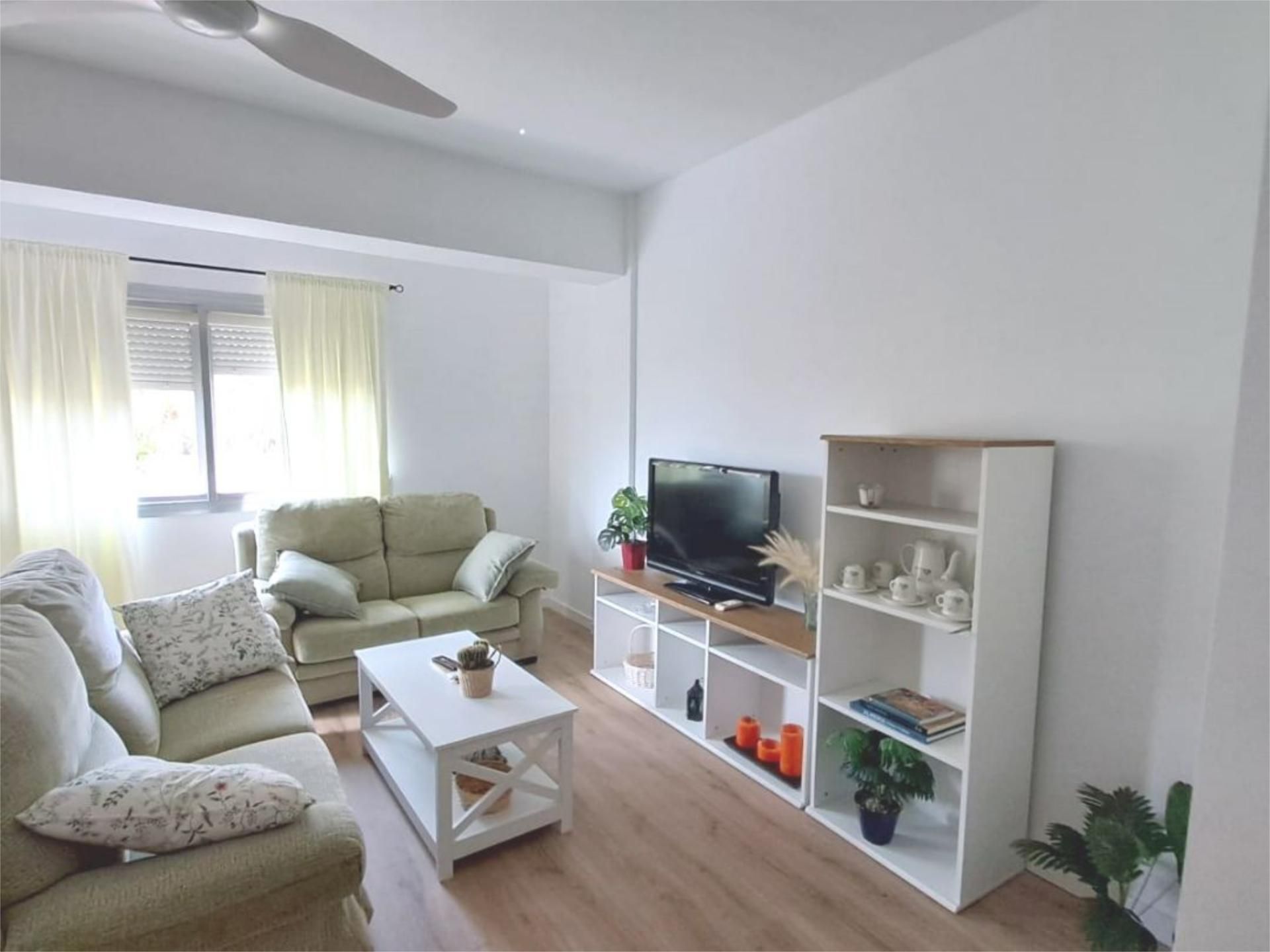 Sala d'estar de Pis de lloguer en  Almería Capital amb Aire condicionat, Calefacció i Terrassa
