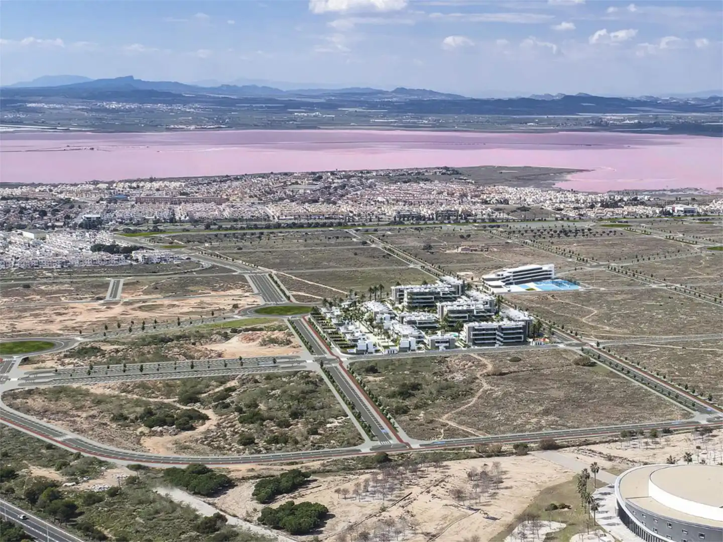 Vista exterior de Piso en venta en Torrevieja con Aire acondicionado, Jardín privado y Terraza