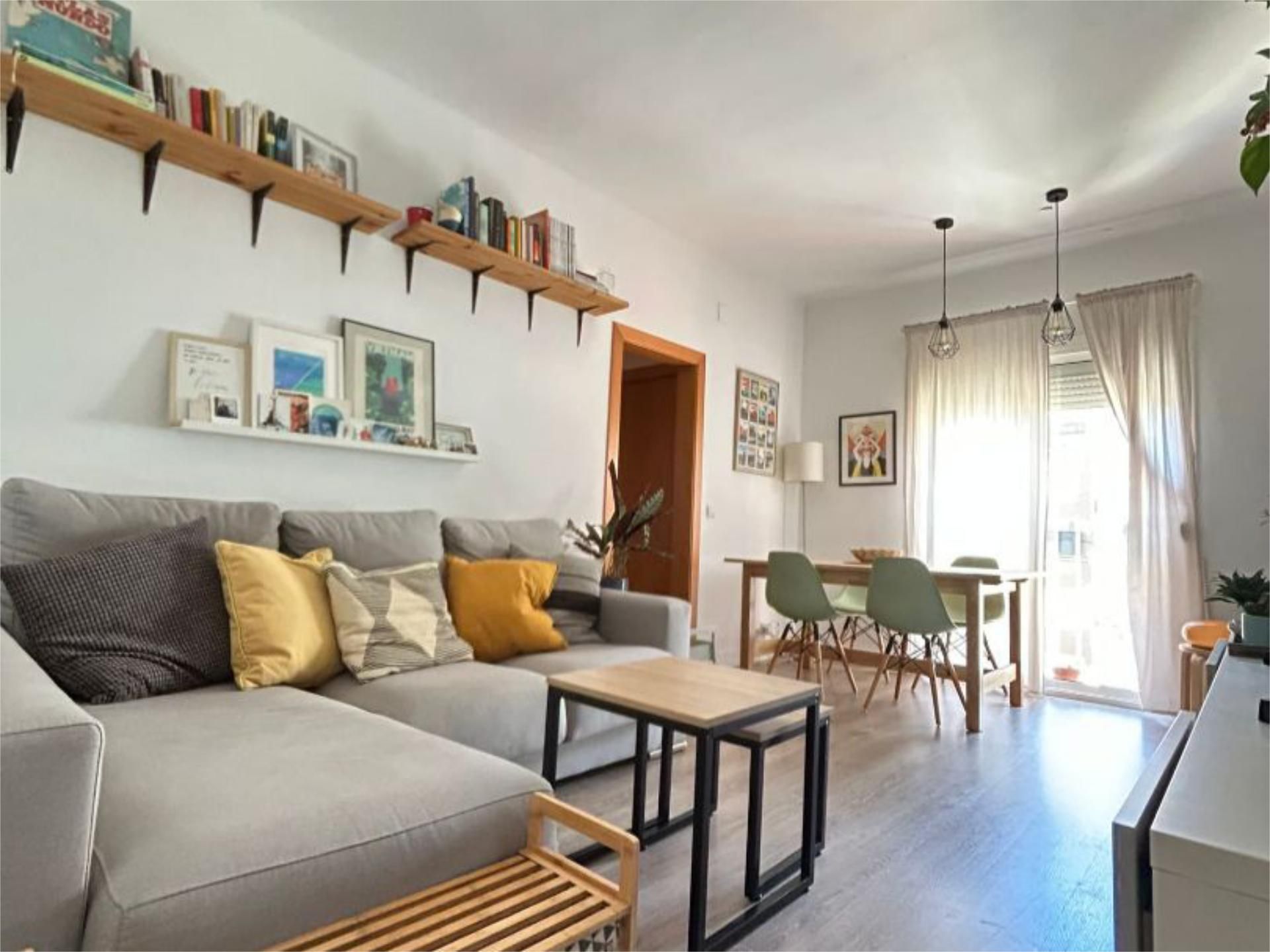 Living room of Flat for sale in Esplugues de Llobregat  with Air Conditioner