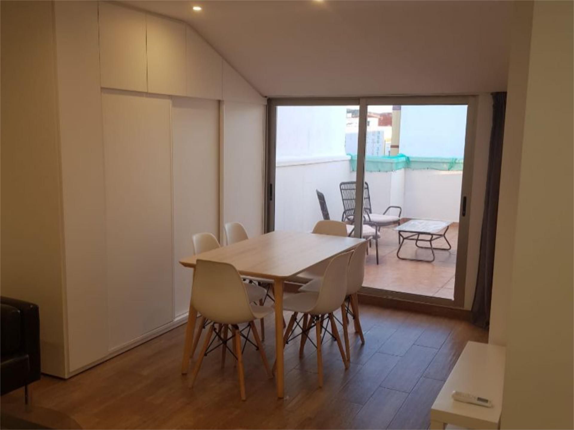 Dining room of Flat to rent in Elda  with Air Conditioner, Terrace and Furnished
