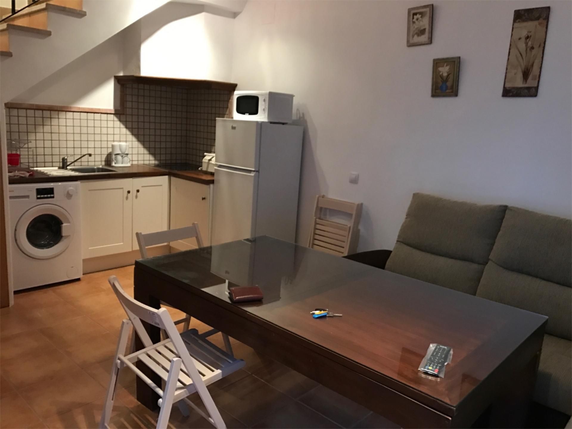 Kitchen of Flat to rent in Cazalla de la Sierra  with Air Conditioner, Heating and Furnished