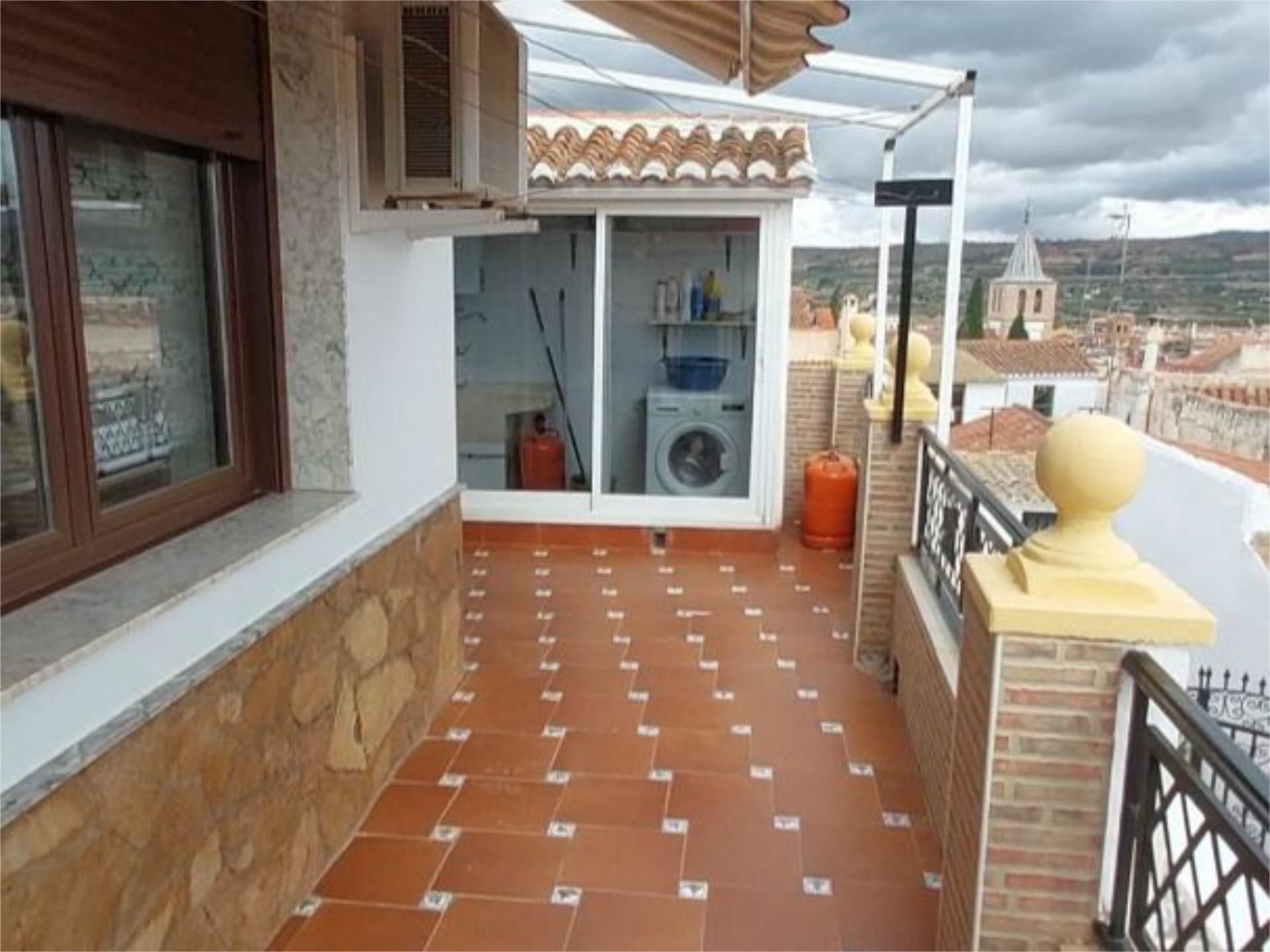Terrace of Apartment to rent in Guadix  with Air Conditioner, Parquet flooring and Terrace