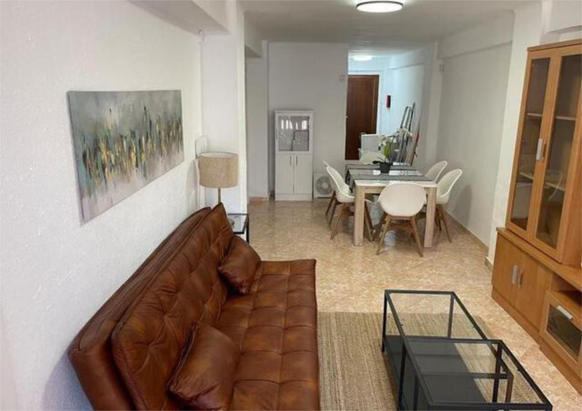 Sala d'estar de Pis de lloguer en Málaga Capital amb Moblat i Es permeten mascotes