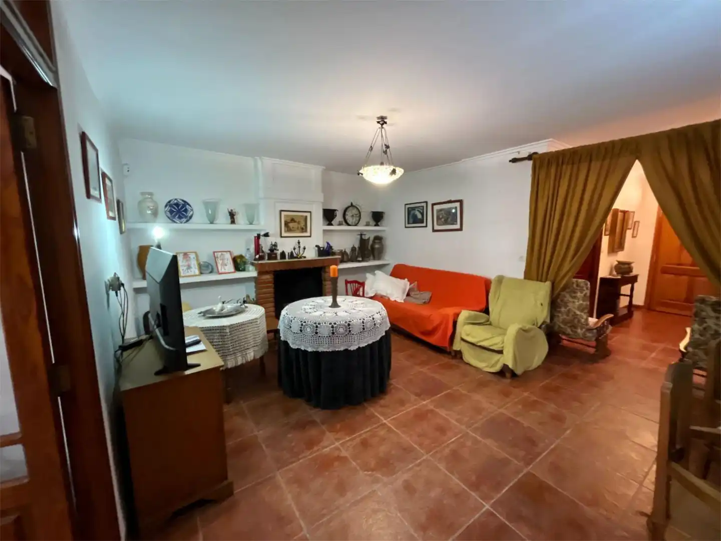 Piso en venta en Carrer Sant Vicent, 22, Alberic Sala de estar de Piso en venta en Alberic con Terraza y Balcón