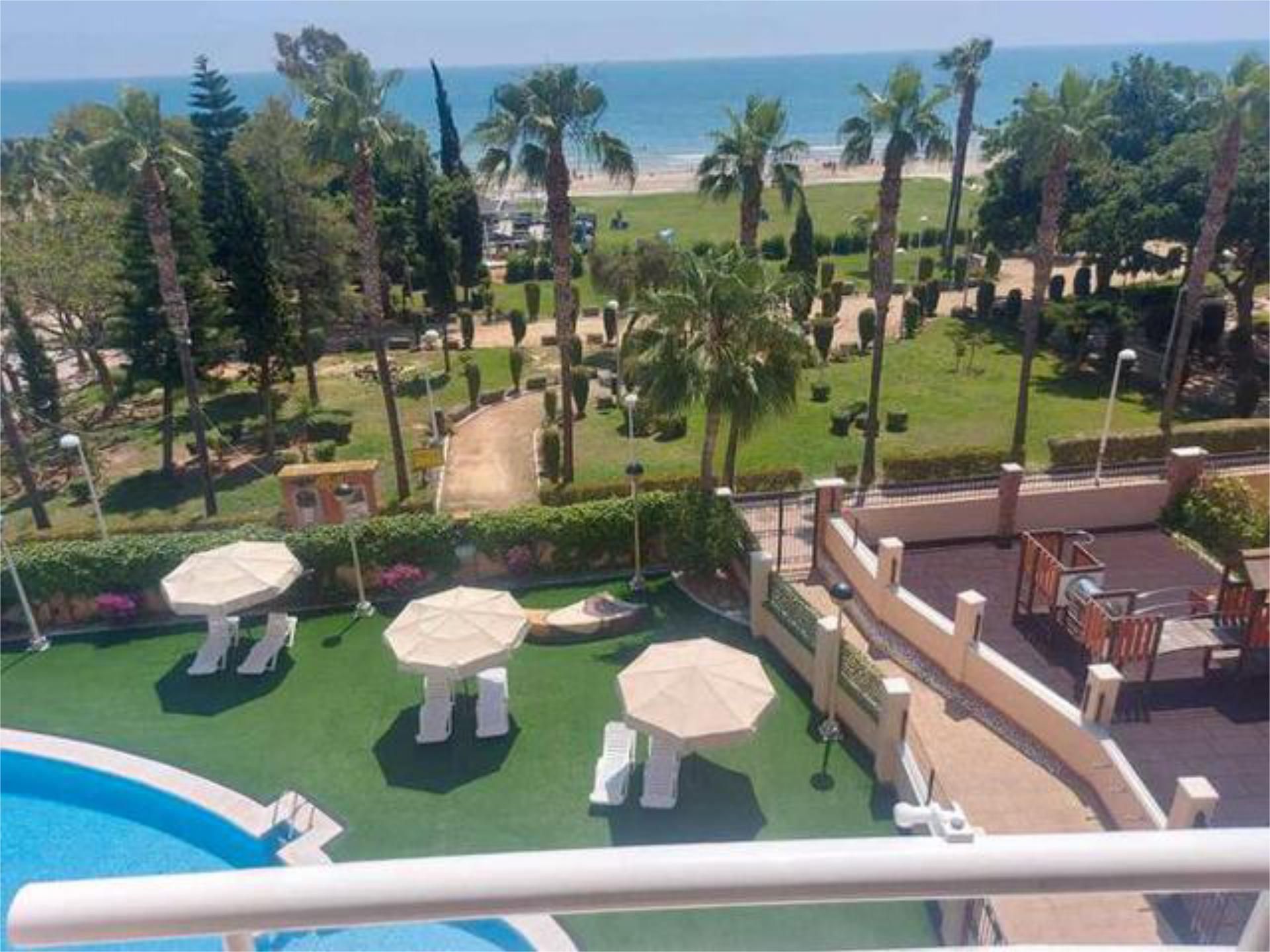 Jardín de Apartamento de alquiler en Oropesa del Mar / Orpesa con Calefacción, Jardín privado y Terraza