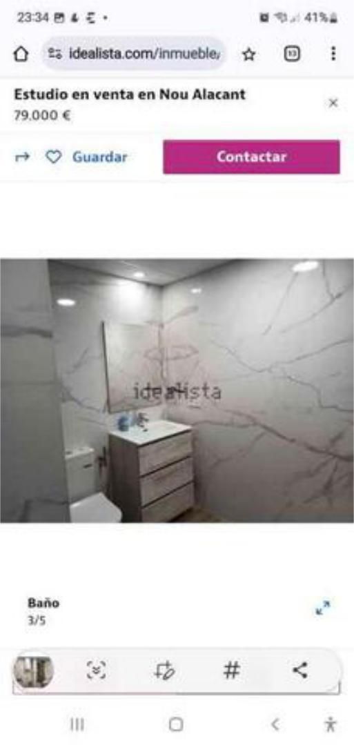Bany de Apartament en venda en Alicante / Alacant