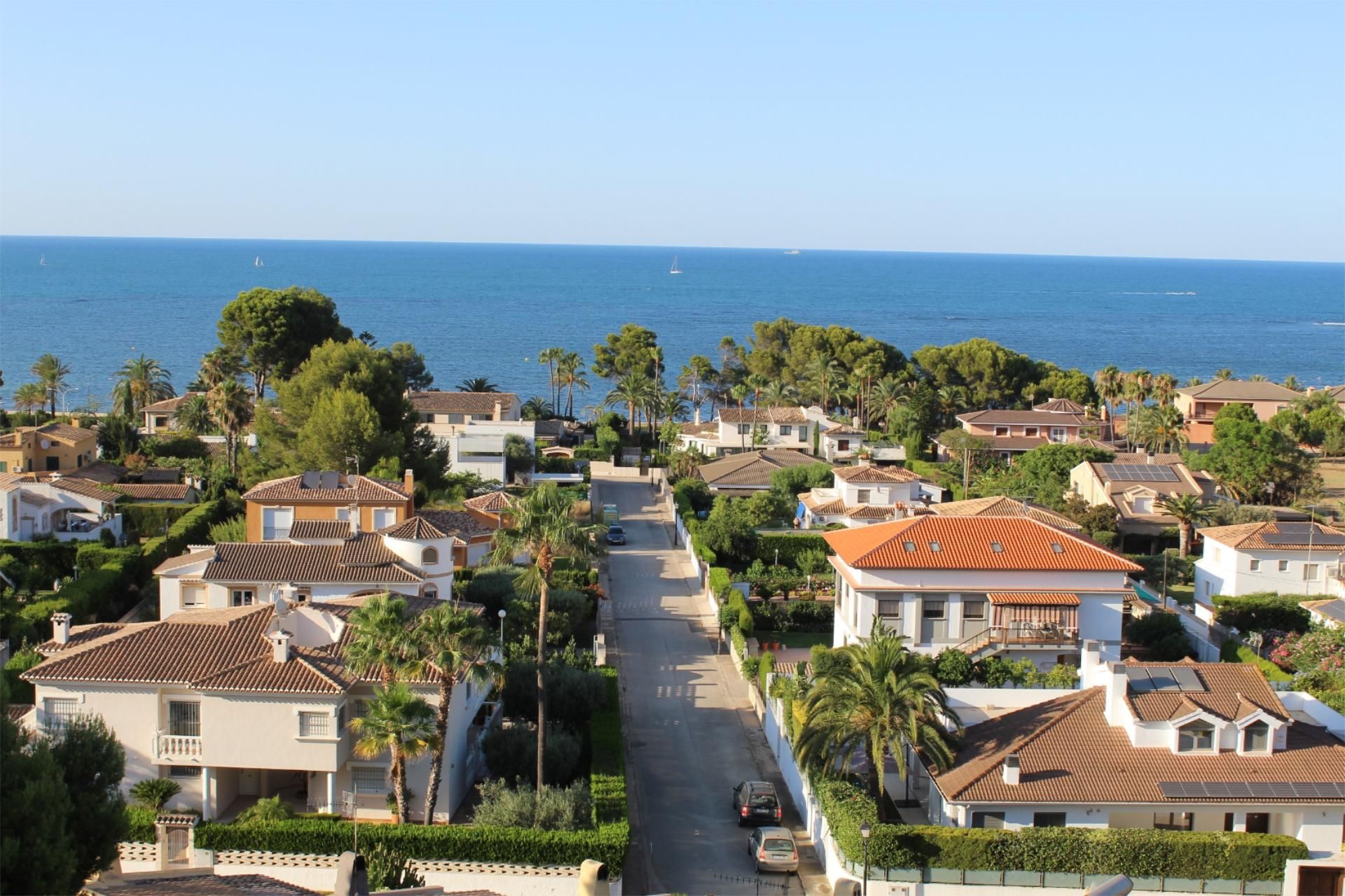 Vista exterior de Pis en venda en Dénia