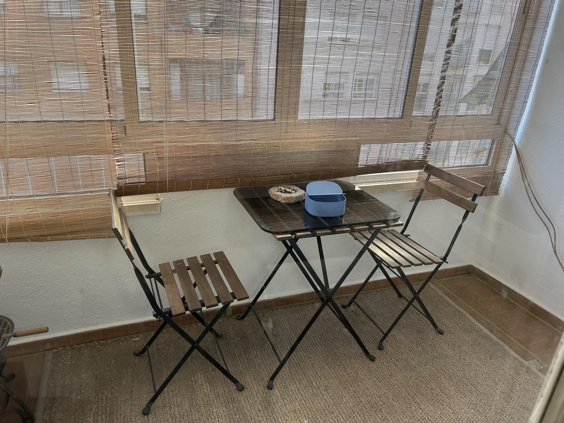 Balcony of Flat to rent in  Valencia Capital  with Furnished, Balcony and Video intercom