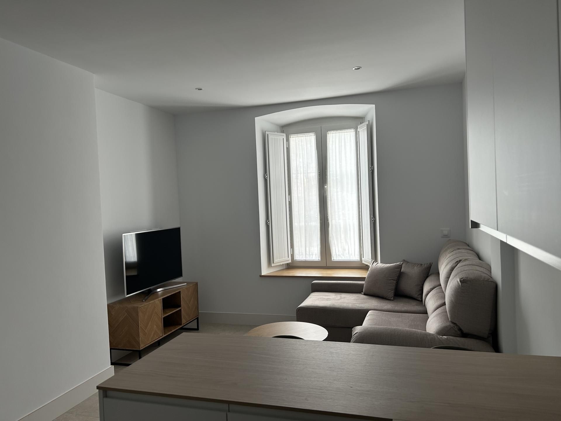 Living room of Apartment to rent in Badajoz Capital  with Air Conditioner