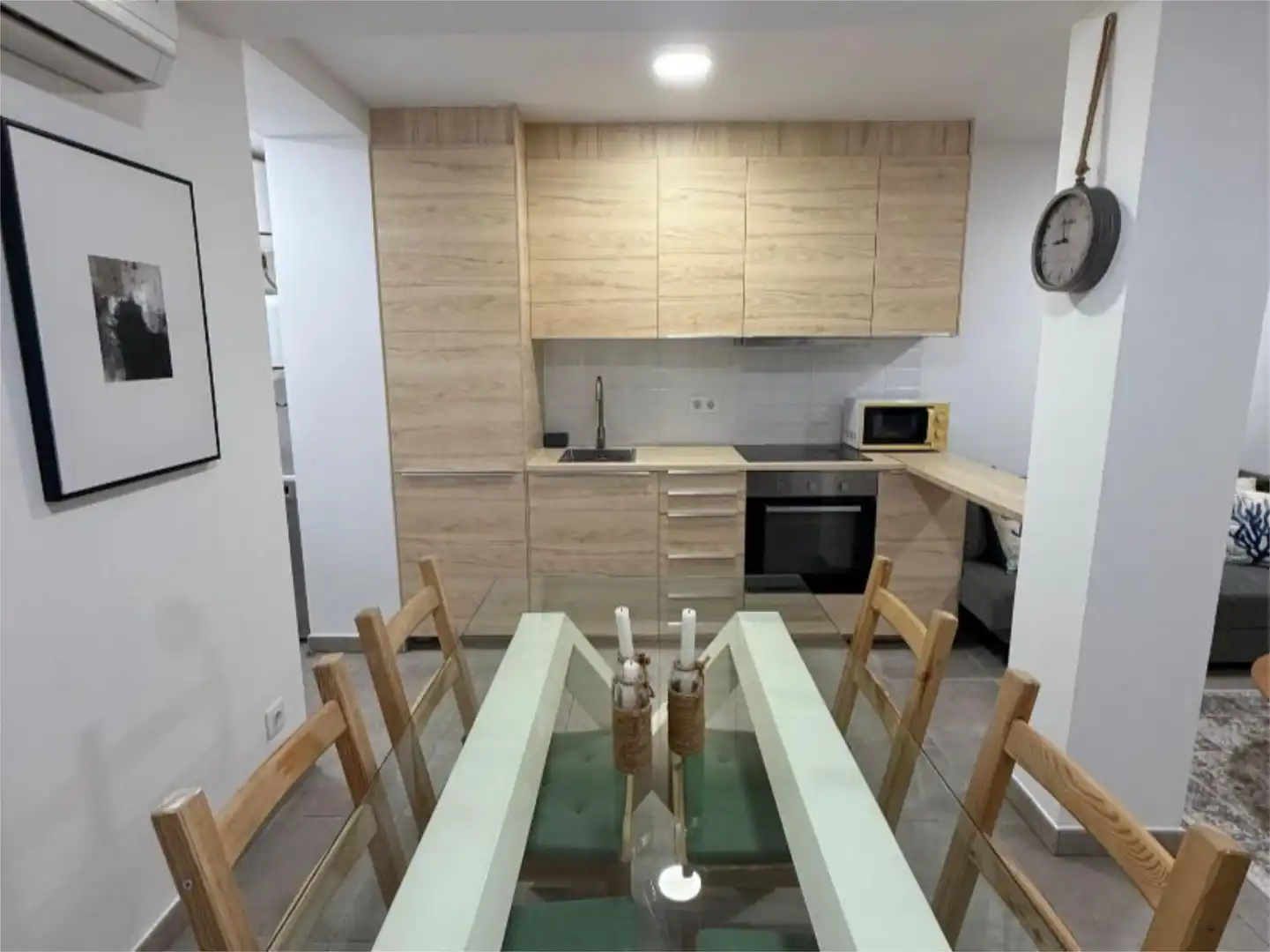 Wohnung zur Miete in Calle del Ferrocarril, 14, Palos de Moguer Küche von Wohnung zur Miete in Madrid mit Klimaanlage, Heizung und Möbliert