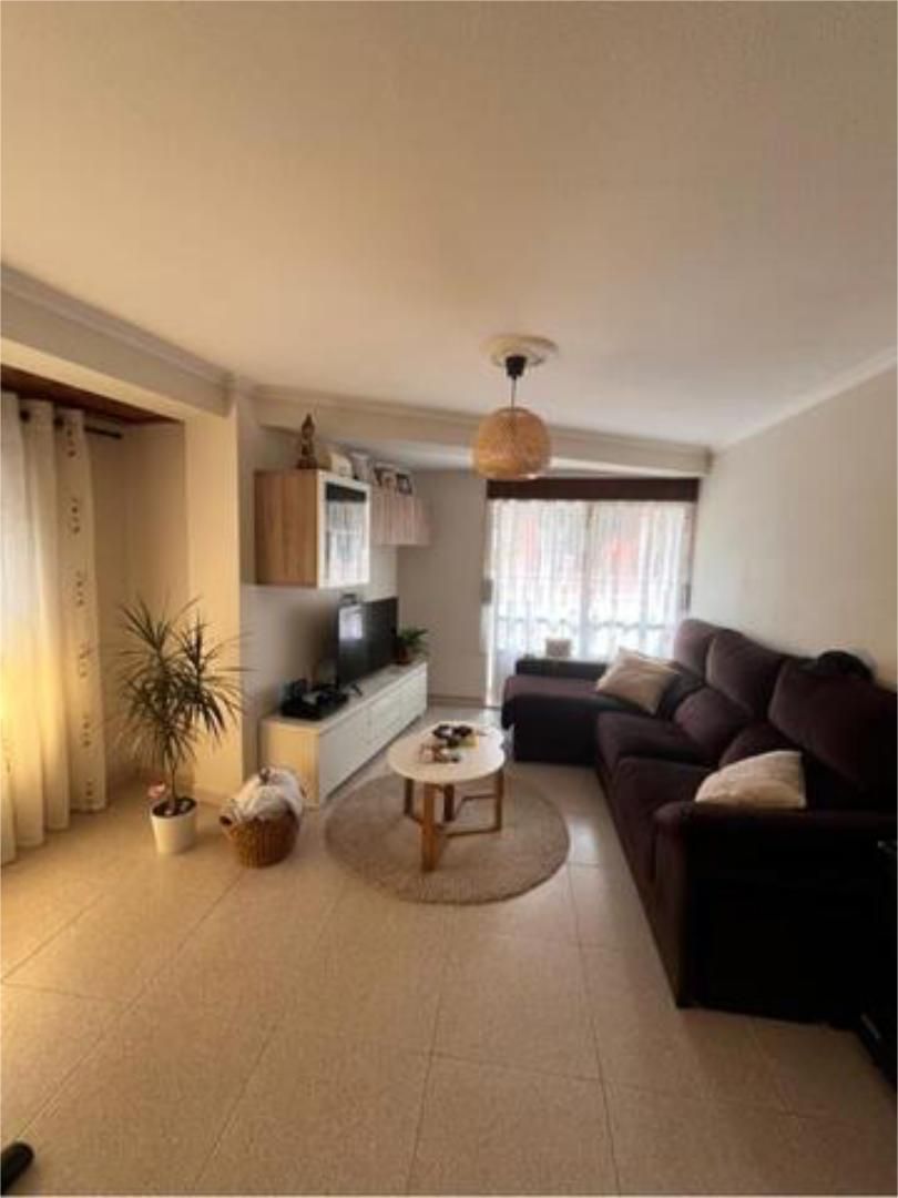 Living room of Flat for sale in Carballo  with Heating, Terrace and Storage room
