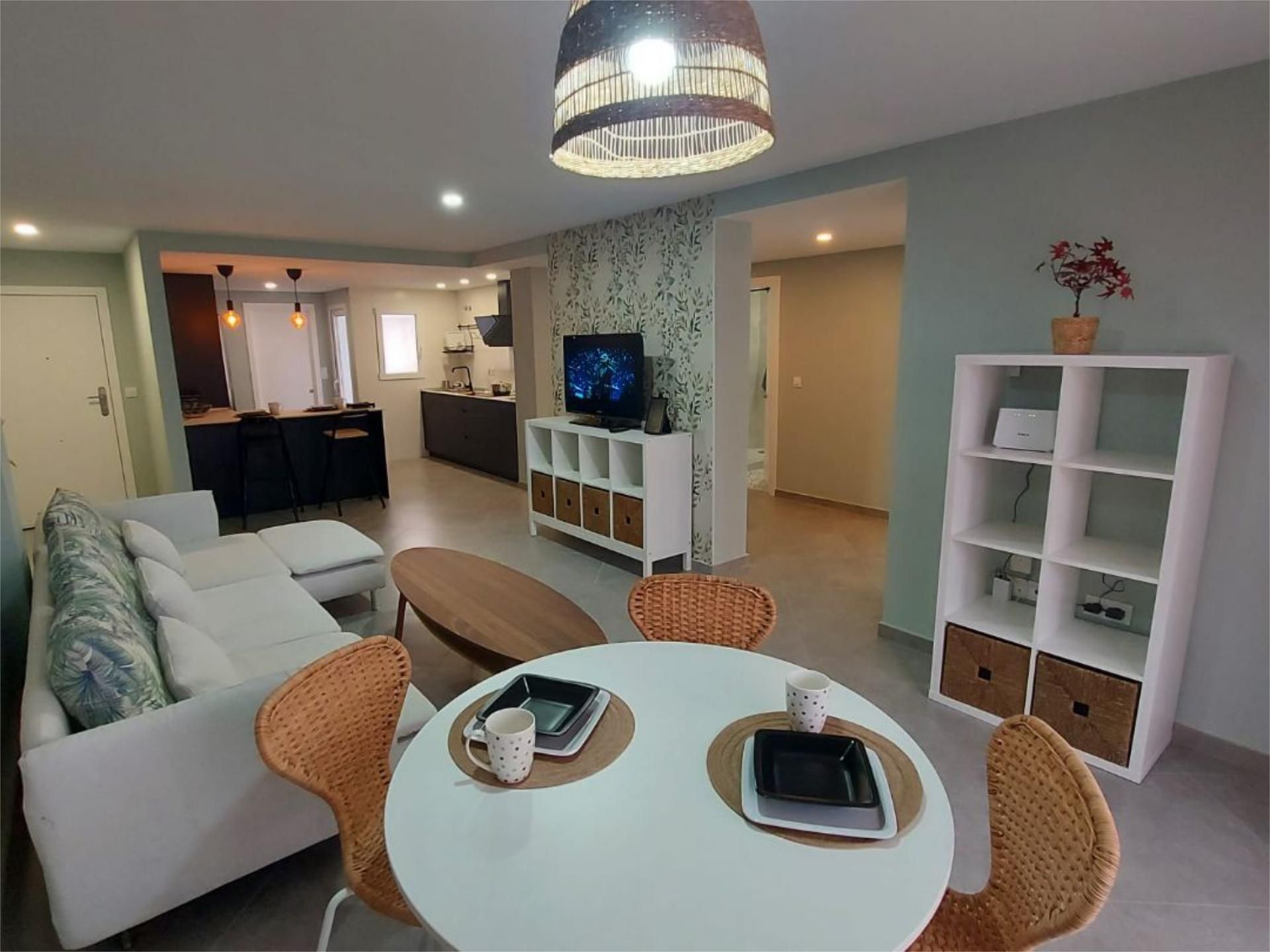 Living room of Flat to rent in Villanueva de la Serena  with Air Conditioner and Balcony