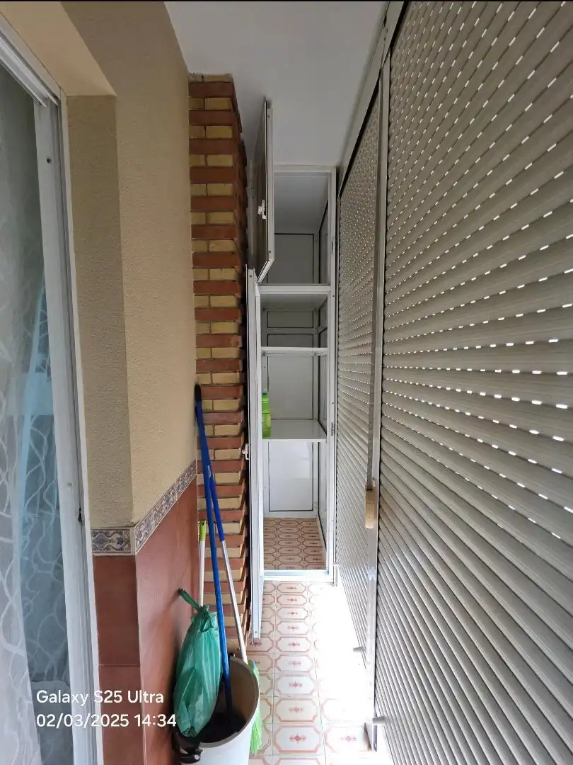 Terrasse von Wohnung zum Verkauf in  Sevilla Capital mit Klimaanlage und Balkon