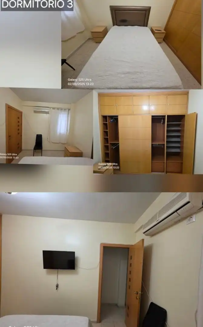 Schlafzimmer von Wohnung zum Verkauf in  Sevilla Capital mit Klimaanlage und Balkon