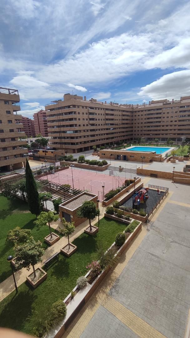 Exterior view of Flat for sale in Seseña  with Air Conditioner, Terrace and Swimming Pool