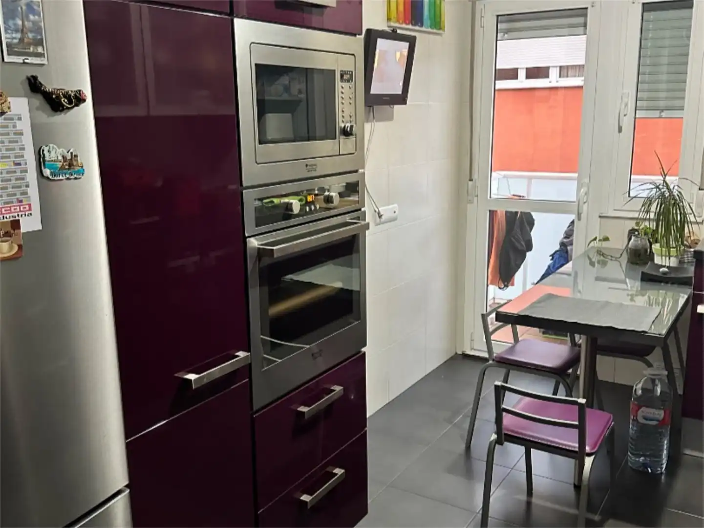 Flat for sale in Calle Ángel Pestaña, 2, Bembibre Kitchen of Flat for sale in Bembibre with Heating, Parquet flooring and Terrace