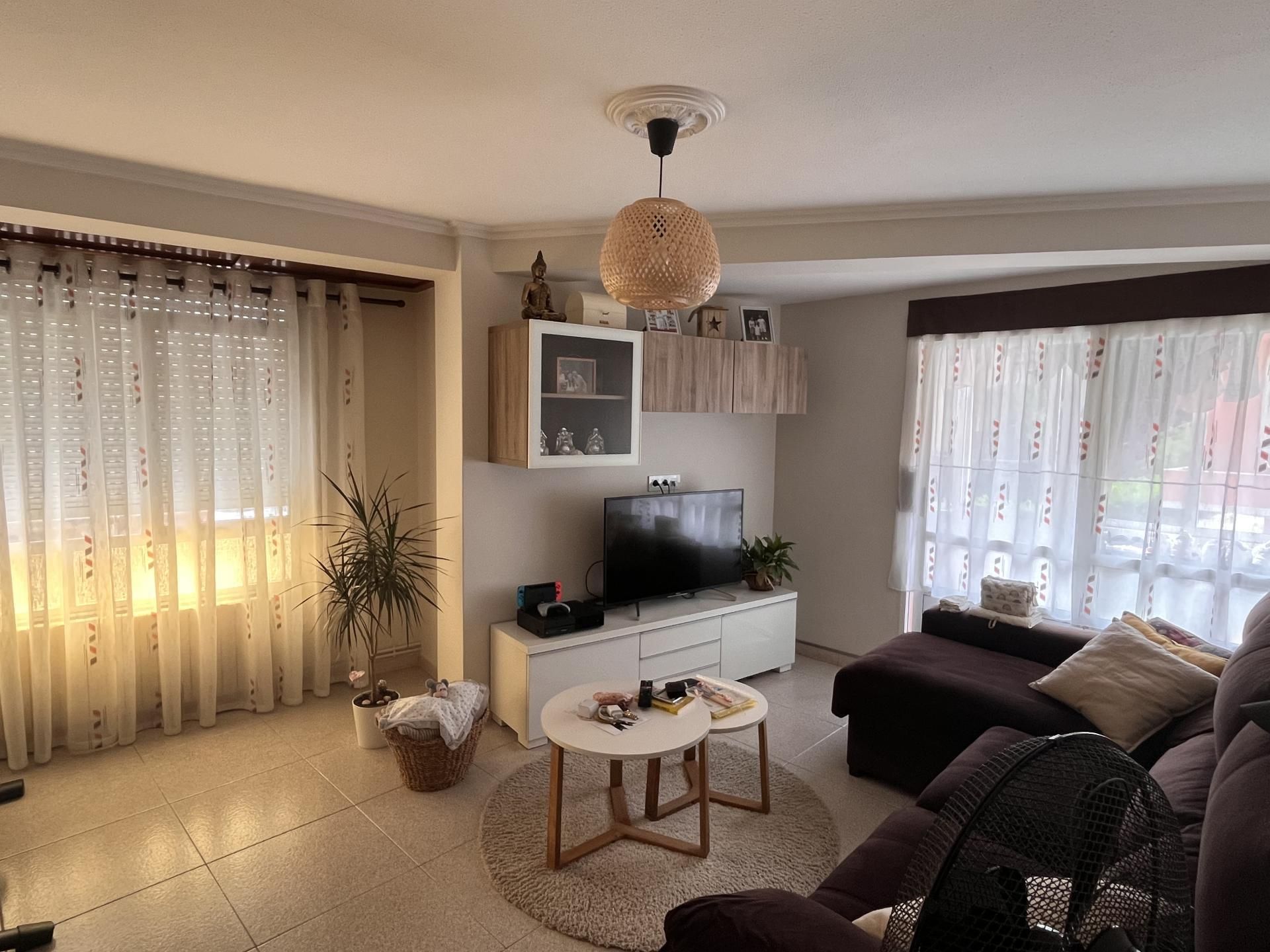 Living room of Flat for sale in Carballo  with Heating, Storage room and Balcony