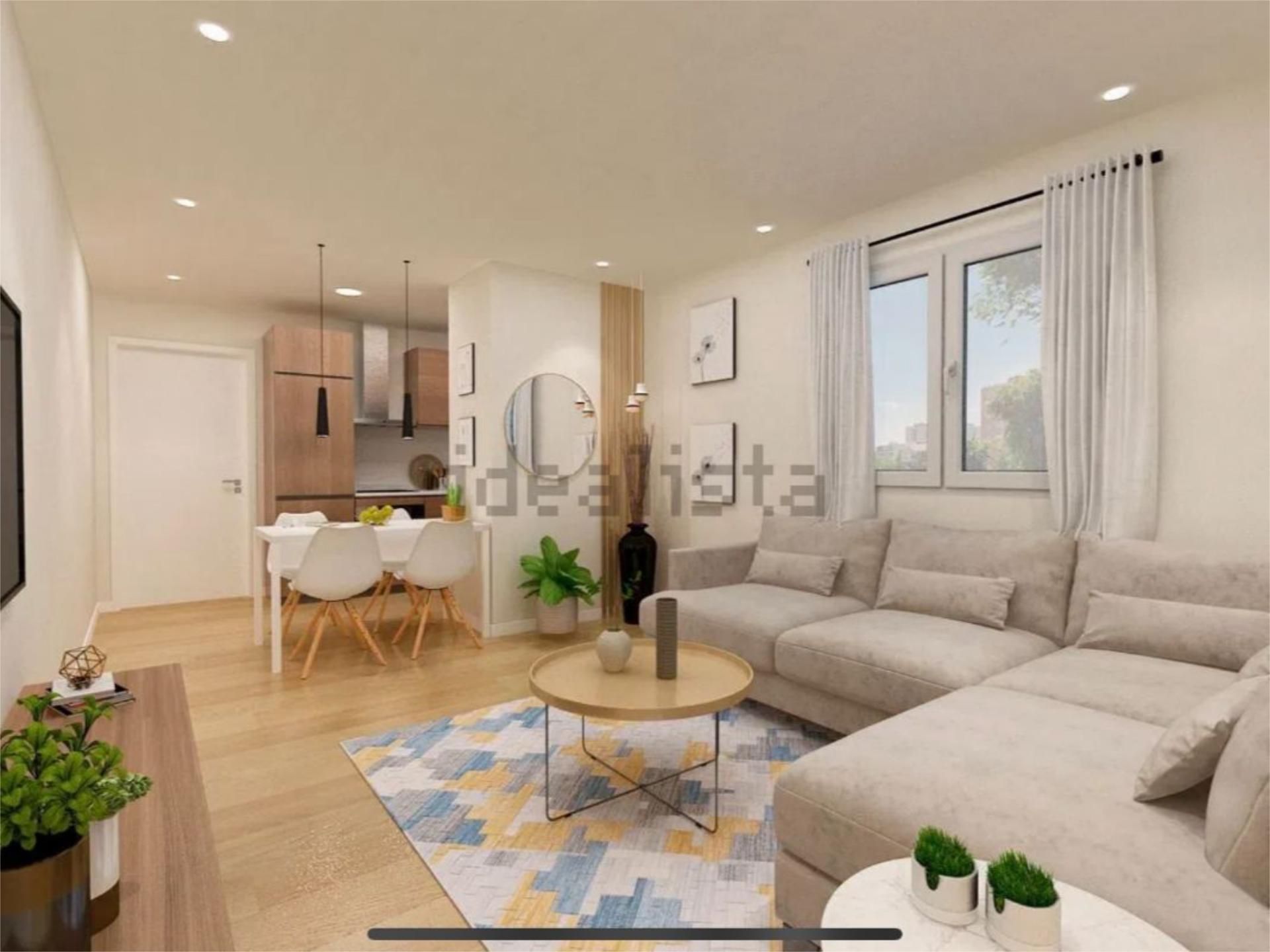 Living room of Flat for sale in  Madrid Capital  with Furnished