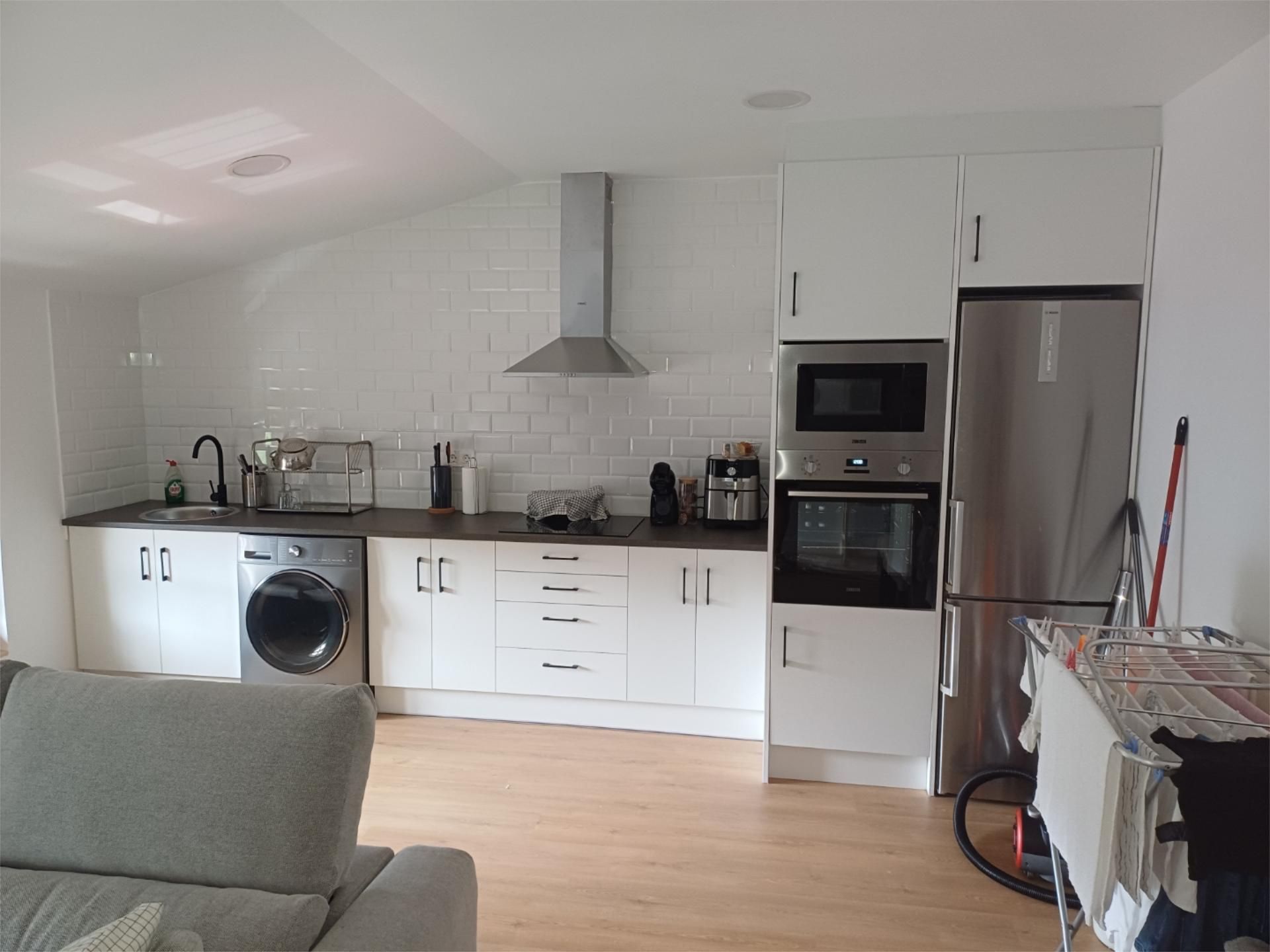Kitchen of Flat for sale in Siero  with Heating, Private garden and Storage room