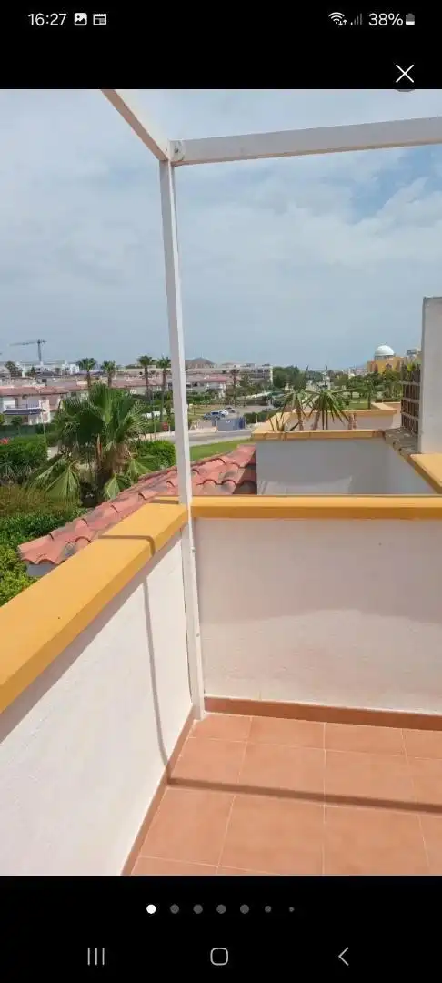 Attic for rent in Avenida Descubrimiento, 5, El Playazo Terrace of Attic for rent in Vera with Air Conditioner, Heating and Private garden