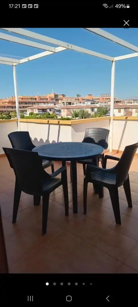 Attic for rent in Avenida Descubrimiento, 5, El Playazo Terrace of Attic for rent in Vera with Air Conditioner, Heating and Private garden