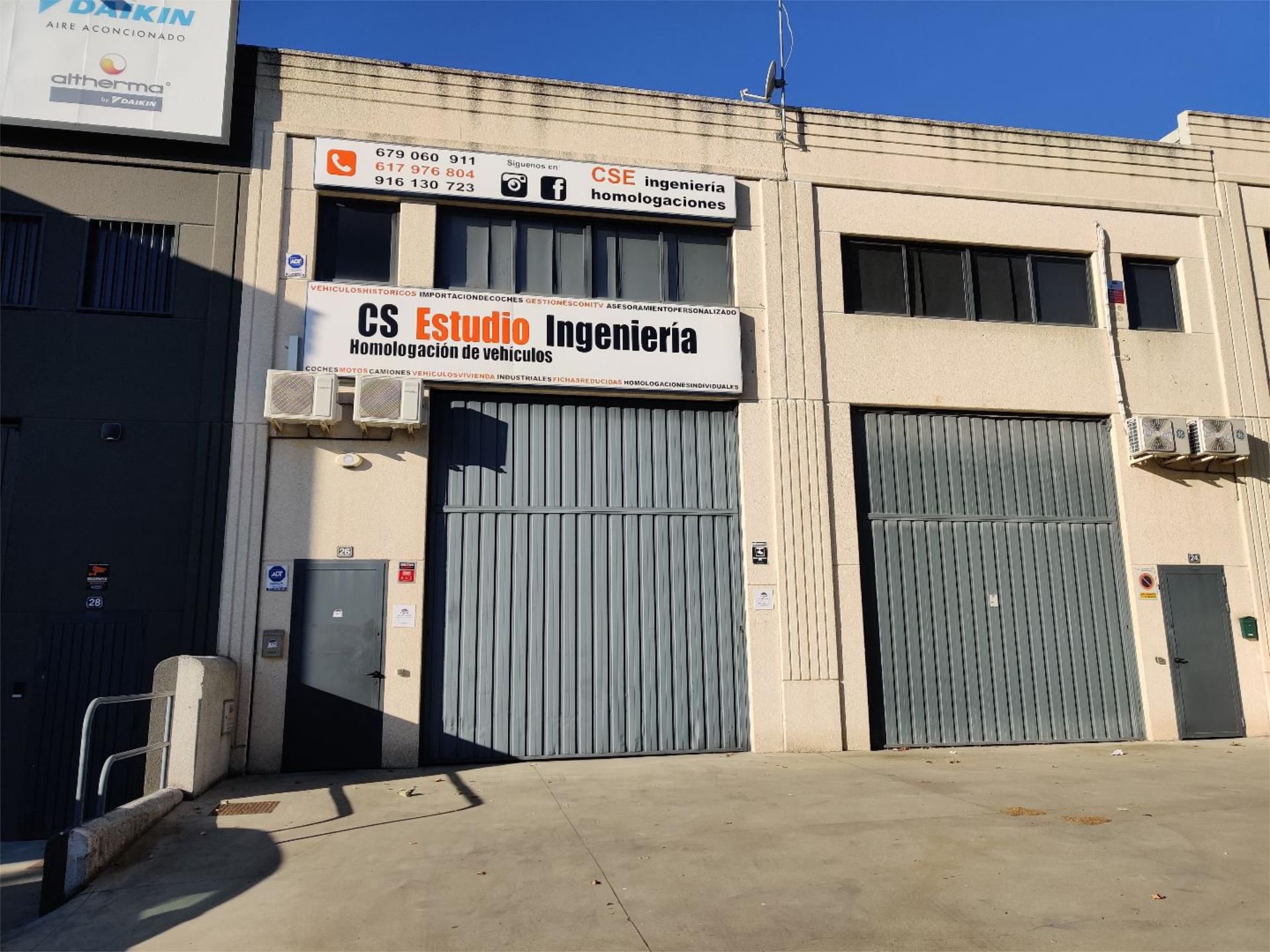 Exterior view of Industrial buildings to rent in Arroyomolinos (Madrid)  with Air Conditioner and Heating
