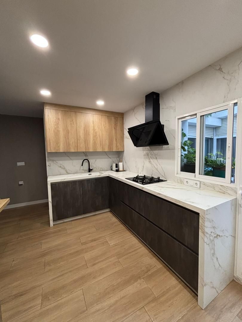 Kitchen of Single-family semi-detached for sale in Cocentaina  with Air Conditioner, Heating and Terrace