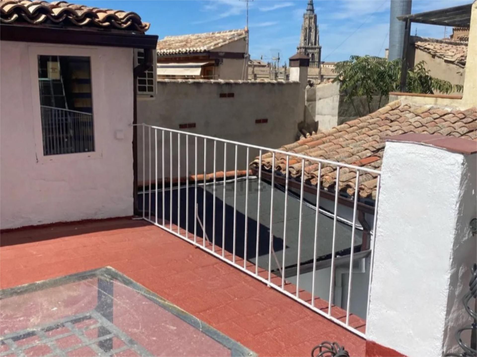 Balcony of Flat to rent in  Toledo Capital  with Air Conditioner, Parquet flooring and Terrace