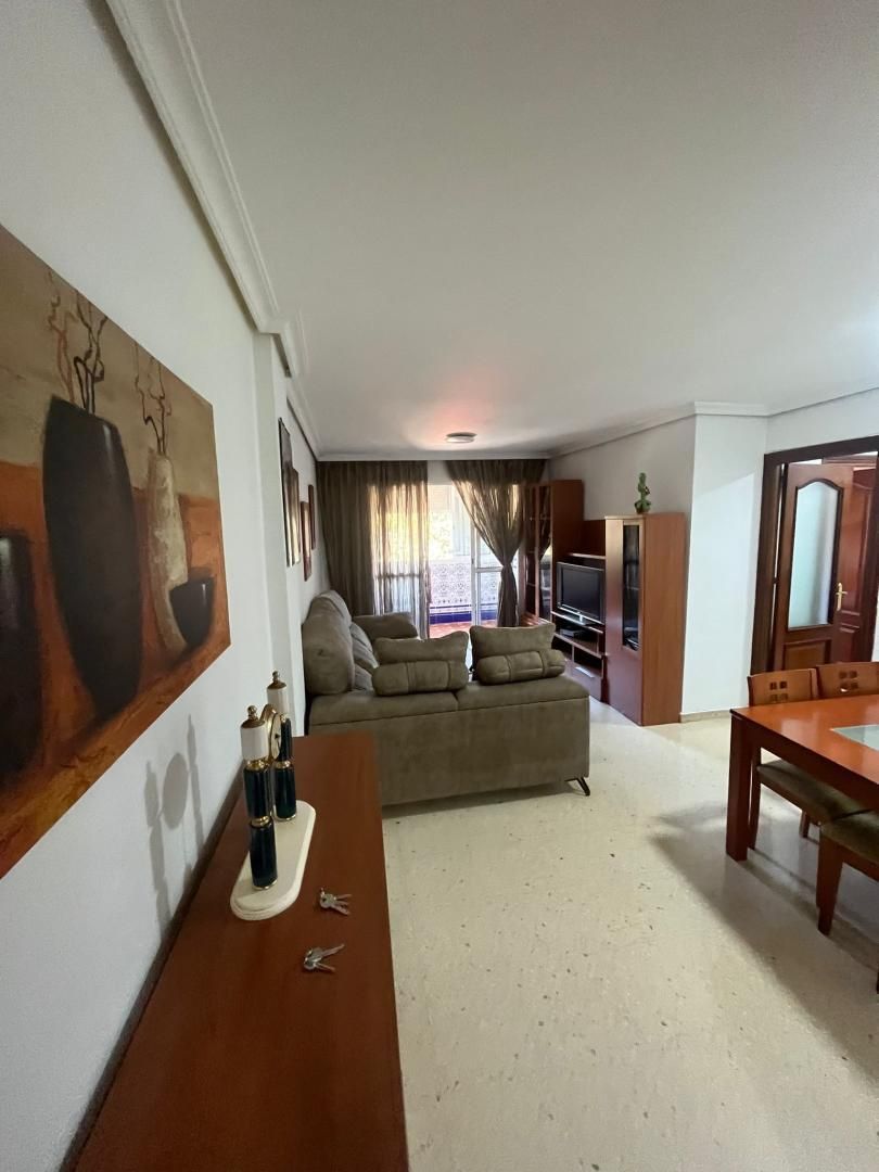 Living room of Flat to rent in  Sevilla Capital  with Air Conditioner, Heating and Terrace